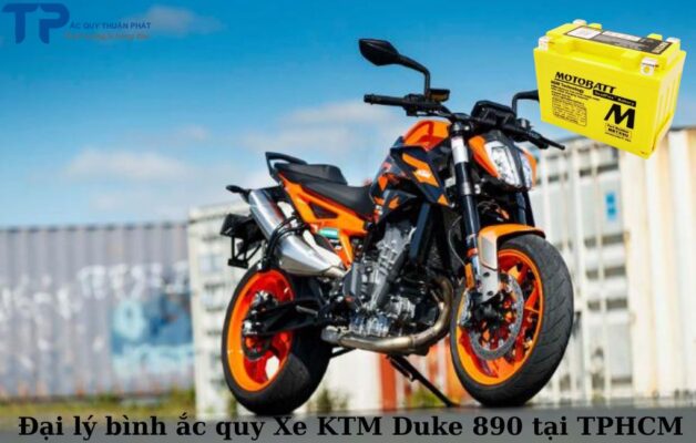 Đại lý bình ắc quy xe KTM Duke 890