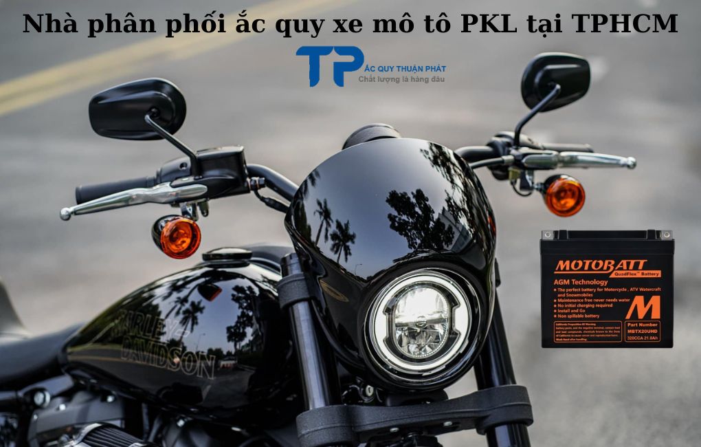 Nhà phân phối ắc quy Xe Mô Tô PKL tại TPHCM