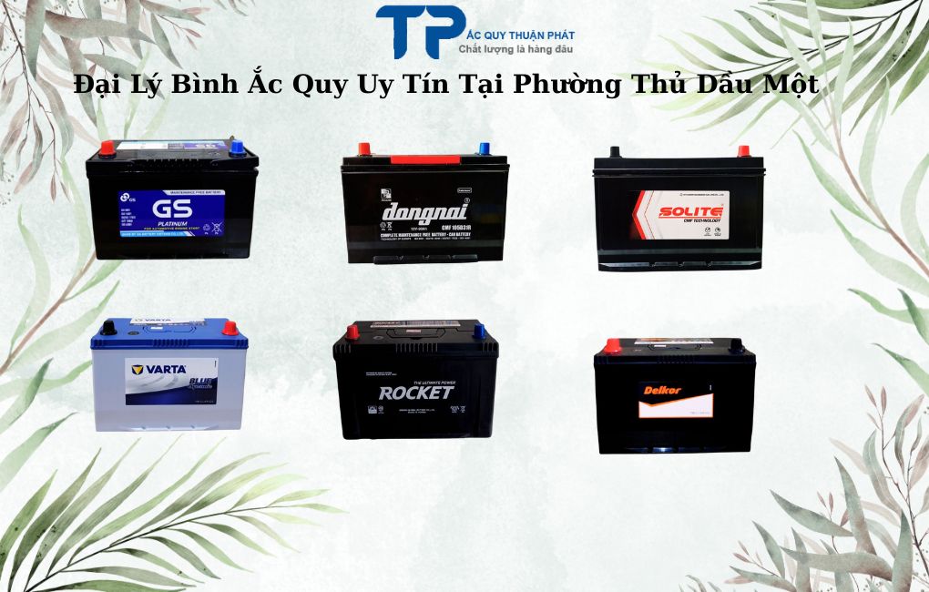 Đại lý bình ắc quy tại Phường Thủ Dầu Một