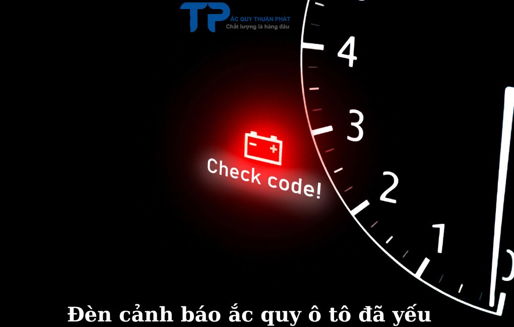Đèn cảnh báo ắc quy ô tô đã yếu