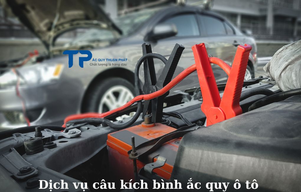 Dịch vụ câu kích bình ắc quy ô tô
