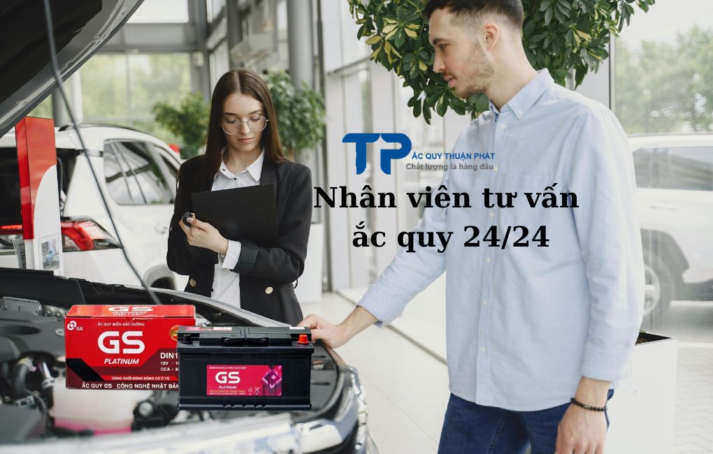 Nhân viên tư vấn ắc quy 24/24