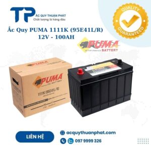 Ắc Quy PUMA 1111K 95E41L/R 12V - 100AH