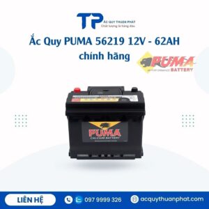 Ắc Quy PUMA 56219 12V - 62AH chính hãng