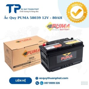 Ắc Quy PUMA 58039 12V - 80AH