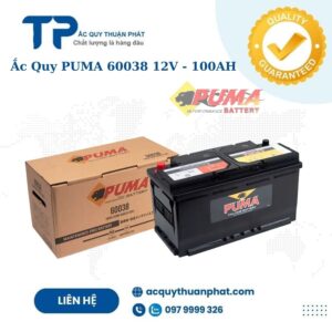 Ắc Quy PUMA 60038 12V - 100AH