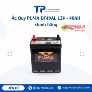 Ắc Quy PUMA DF40AL 12V - 40AH chính hãng