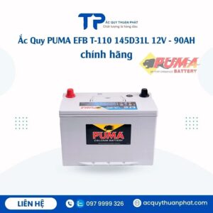 Ắc Quy PUMA EFB T-110 145D31L 12V - 90AH chính hãng