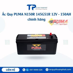 Ắc Quy PUMA N150R 145G41R 12V - 150AH chính hãng