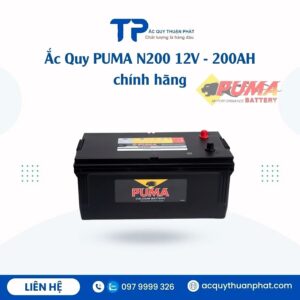 Ắc Quy PUMA N200 12V - 200AH chính hãng