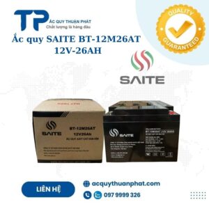Ắc Quy Saite BT 12M26AT 12V - 26AH