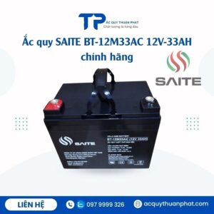 Ắc quy Saite BT 12M33AC 12V - 33AH chính hãng
