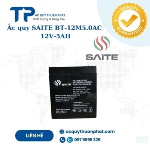 Ắc Quy Saite BT12M5.0AC 12V - 5AH