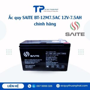 Ắc Quy Saite BTM7.5AC 12V - 7.5AH chính hãng