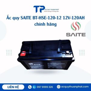 Ắc Quy Saite BT-HSE-120-12 12V - 120AH chính hãng