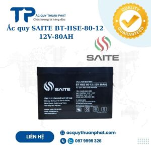 Ắc Quy Saite BT-HSE-80-12 12V - 80AH
