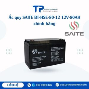 Ắc Quy Saite BT-HSE-80-12 12V - 80AH chính hãng