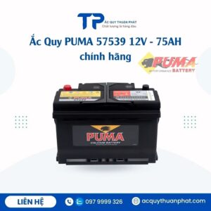 Ắc Quy PUMA 57539 12V - 75AH chính hãng
