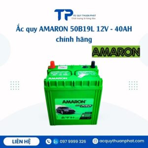 Ắc Quy AMARON 50B19L 12V - 40AH chính hãng