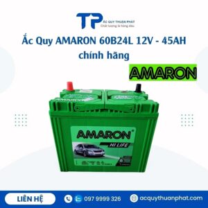 Ắc Quy AMARON 60B24L 12V - 45AH chính hãng