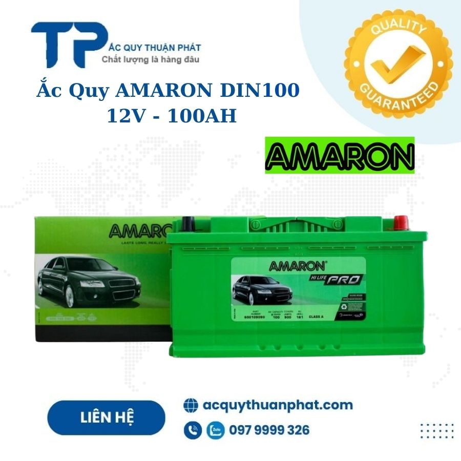 Ắc Quy AMARON DIN100 12V - 100AH
