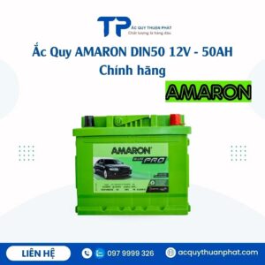 Ắc Quy AMARON DIN50 12V - 50AH chính hãng