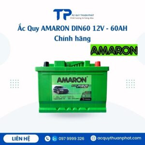 Ắc Quy AMARON DIN60 12V - 60AH chính hãng