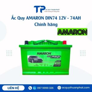Ắc Quy AMARON DIN74 12V - 74AH chính hãng