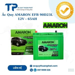 Ắc Quy AMARON EFB 90D23L 12V - 65AH