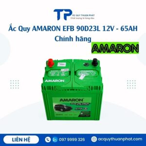 Ắc Quy AMARON EFB 90D23L 12V - 65AH chính hãng