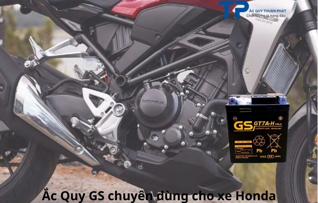 Ắc Quy GS chuyên dùng cho xe Honda