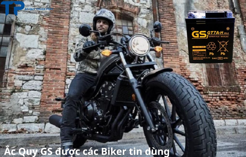 Ắc Quy GS được các Biker tin dùng