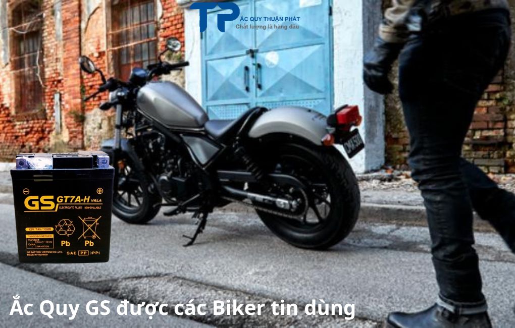 Ắc Quy GS được các Biker tin dùng