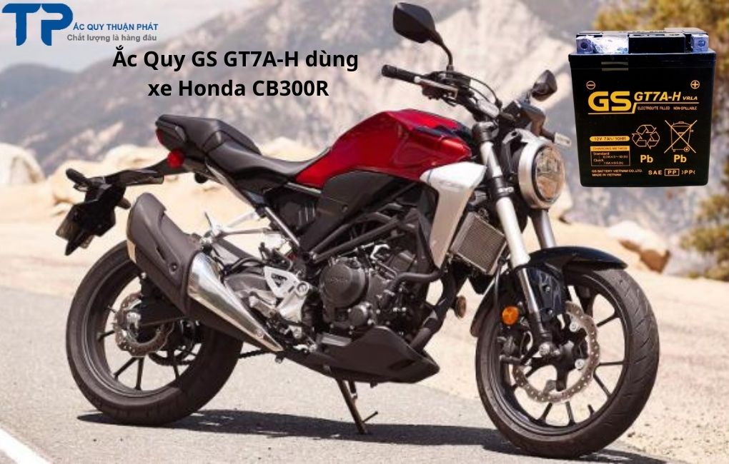 Ắc Quy GS GT7A-H dùng xe Honda CB300R