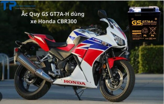 Ắc Quy GS GT7A-H dùng xe Honda CBR300
