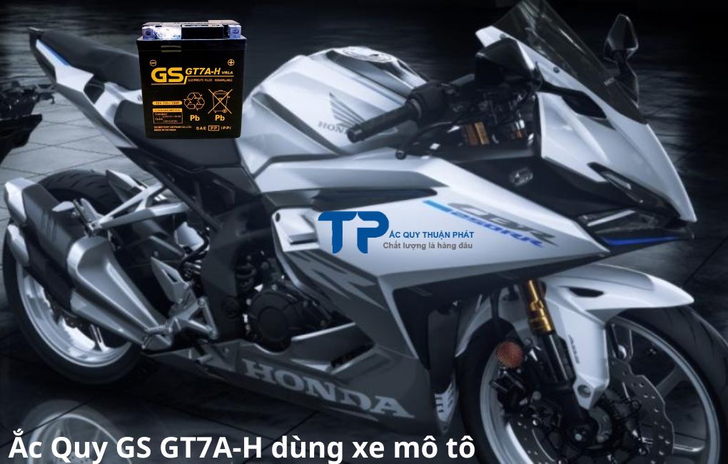 Ắc Quy GS GT7A-H dùng xe Mô tô