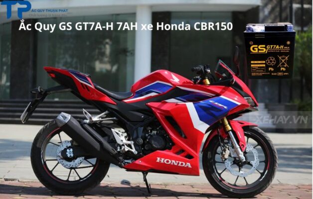 Ắc Quy GS GT7A-H xe Honda CBR150