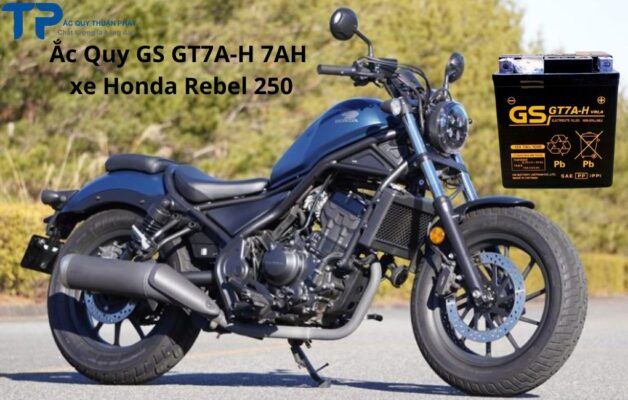 Ắc Quy GS GT7A-H xe Honda Rebel250