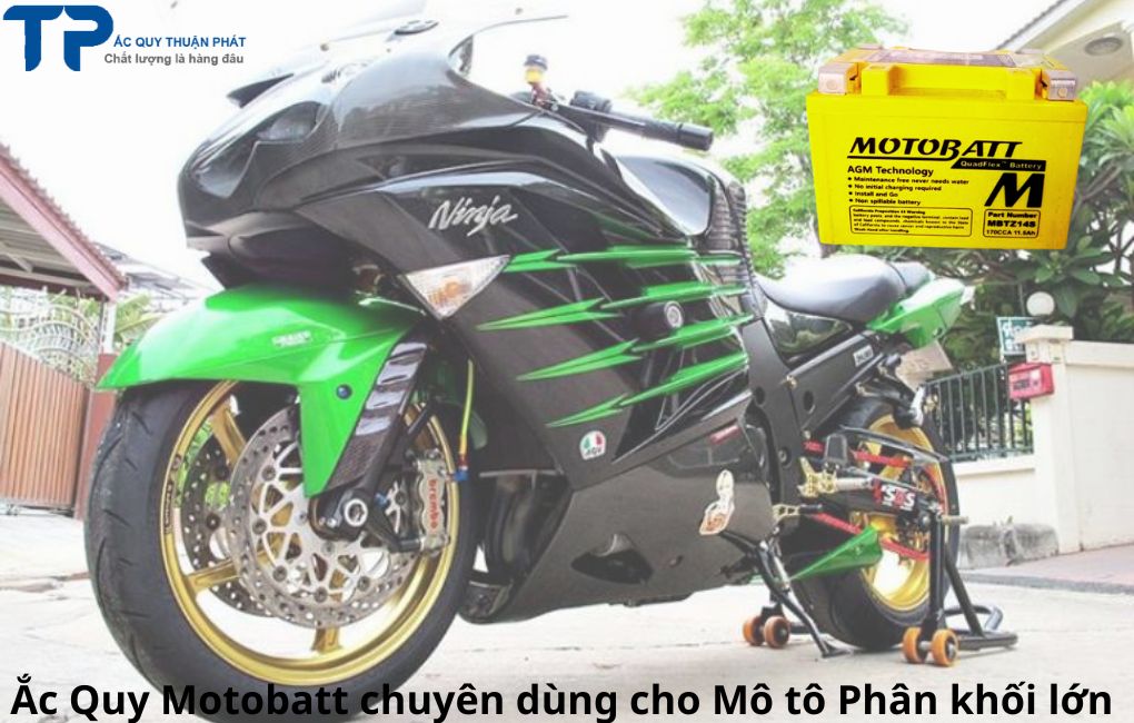 Ắc Quy Motobatt chuyên dùng cho mô tô Phân khối lớn