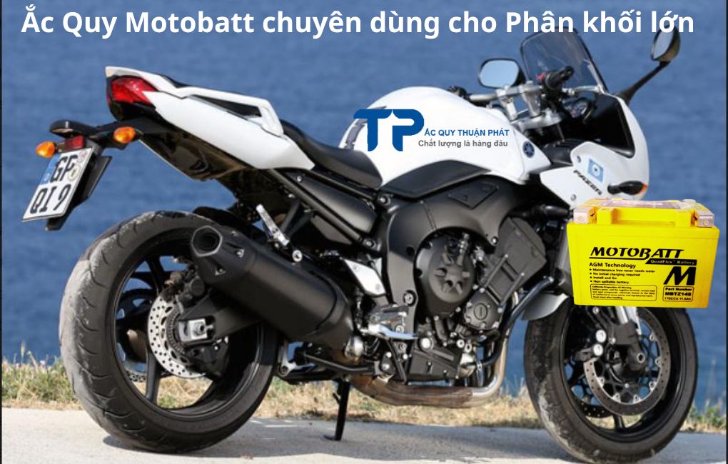 Ắc Quy Motobatt chuyên dùng cho xe Phân Khối Lớn