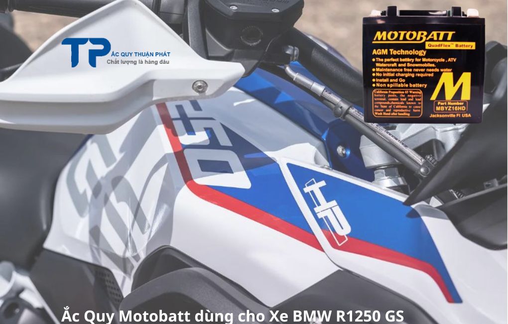 Ắc Quy Motobatt dùng cho xe BMW R1250 GS