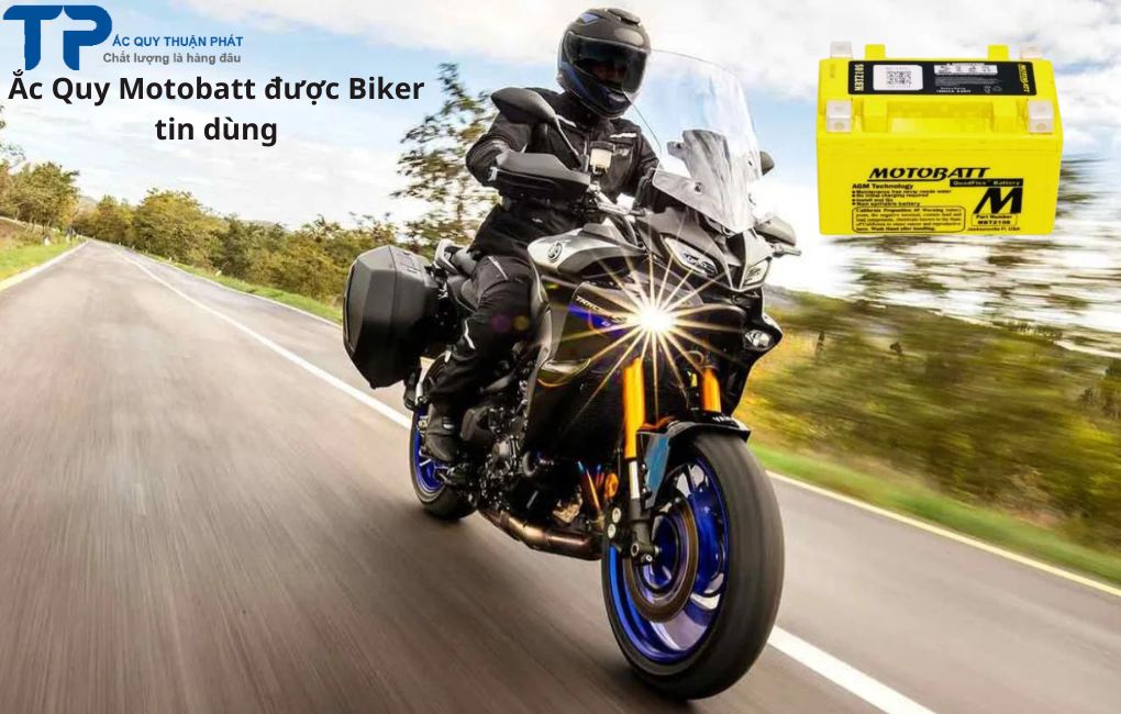 Ắc Quy Motobatt được các Biker tin dùng