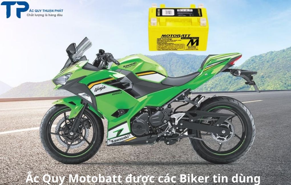 Ắc Quy Motobatt được các Biker tin dùng