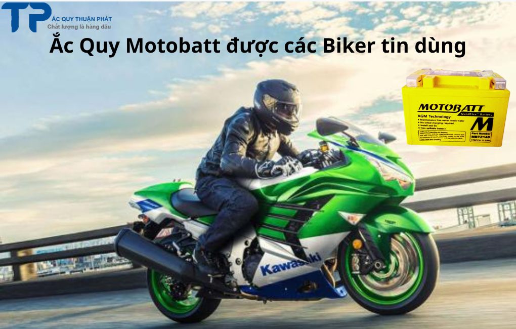 Ắc Quy Motobatt được các Biker tin dùng