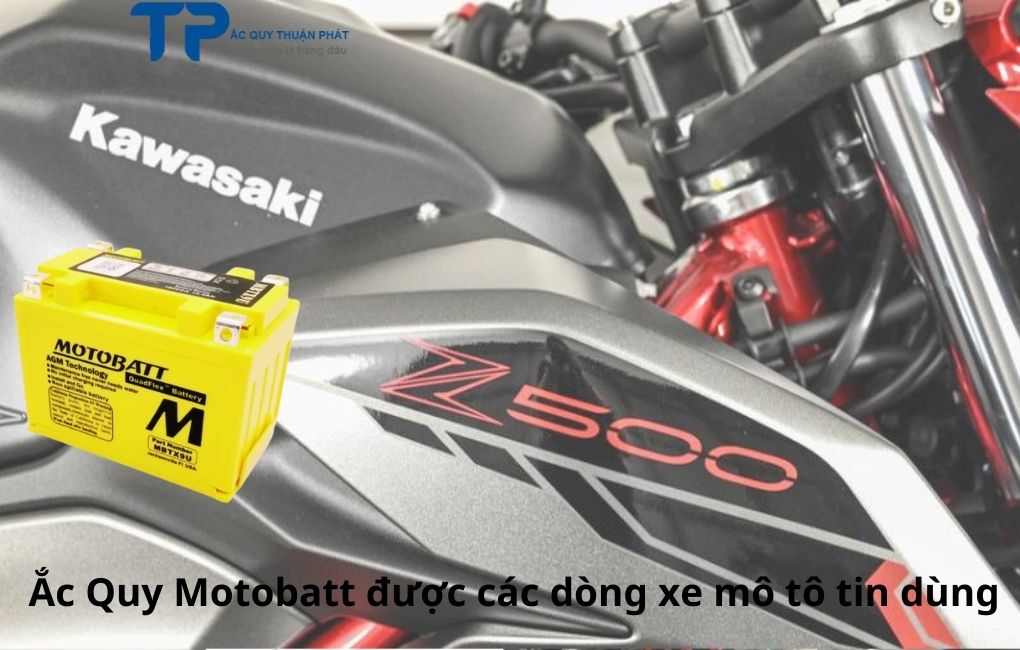 Ắc Quy Motobatt được các dòng xe mô tô tin dùng