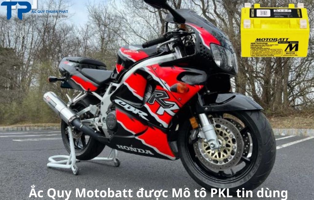 Ắc Quy Motobatt được Mô tô PKL tin dùng