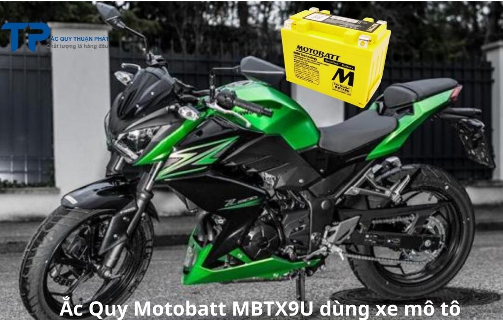 Ắc Quy Motobatt MBTX9U dùng cho xe mô tô