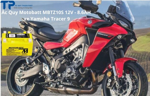 Ắc Quy Motobatt MBTZ10S 12V - 8.6AH xe Yamaha Tracer 9