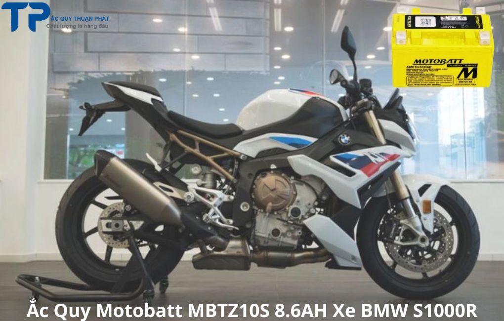 Ắc Quy Motobatt MBTZ10S 8.6AH xe BMW S1000R