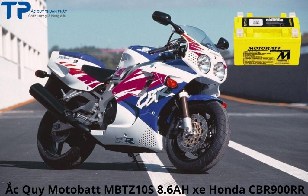 Ắc Quy Motobatt MBTZ10S 8.6AH xe Honda CBR900RR